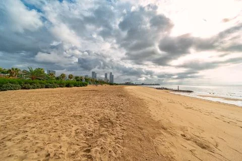 The Beach of Xiamen Foto stock