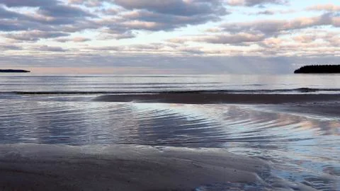 Beach Yyteri Stock Photos