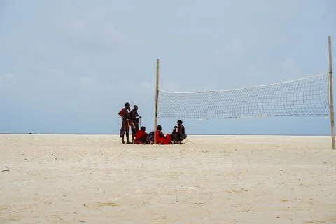 Beach in Zanzibar Stock Photos