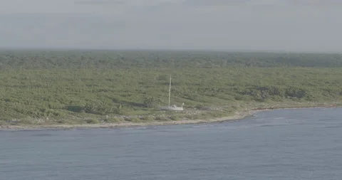 Beached Abandoned Sailboat Stock-Footage 168436081