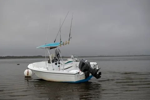 Beached boat Stock-Fotos