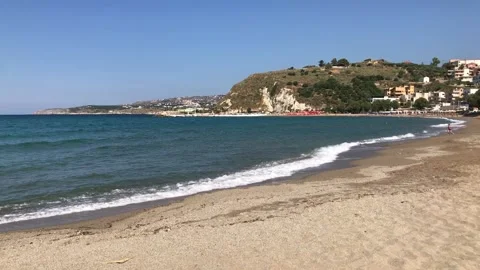 Beaches and gentle waves Stock Footage 155625214