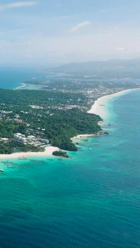 Beaches in Boracay Island. Philippines. Stock Footage 273598980