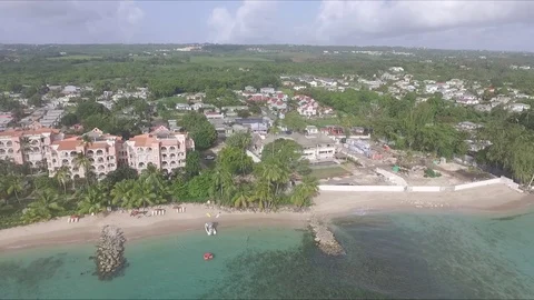 Beaches of the Caribbean Stock Footage 88573146