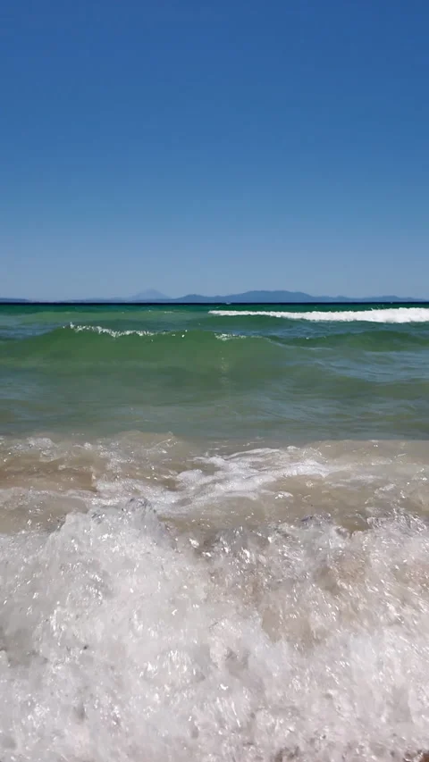 Beaches of Chalkidiki Stock Footage 326115481