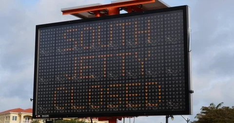 Beaches Closed Sign Stock-Footage 127431294