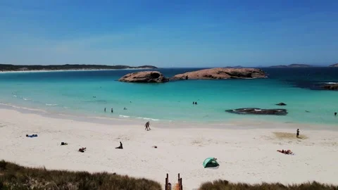 The beaches of Esperance Stock Footage 276586171