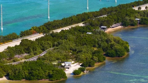 Beaches on Islamorada Florida Keys 2025 4k Stock Footage 325223294