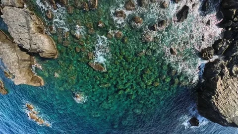 Beaches, Ocean and Rocks Stock Footage 327451831