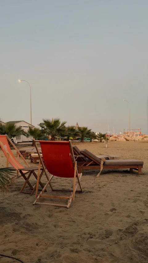 Beachfront Bungalow cafe 2 Stock Footage 318327953