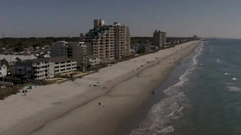 Beachfront Hotels Stock Footage 230756434