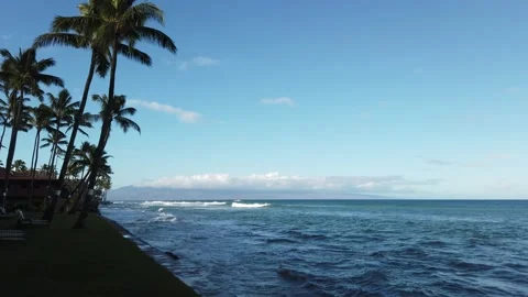 Beachfront Island Resort Stock Footage 150466029