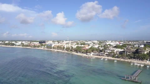 Beachfront Property in Mexico Stock Footage 230933117