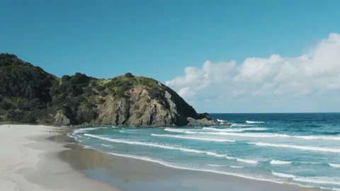 Beachfront view Video stock 233555704