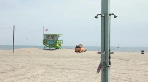 BeachShower Video stock 740477