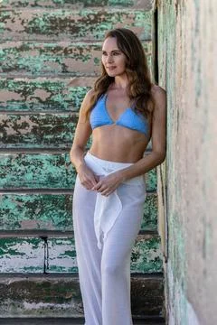 Beachside Elegance: A Day of Serenity by La Jolla Pier with Radiant Blue S... 스톡 사진