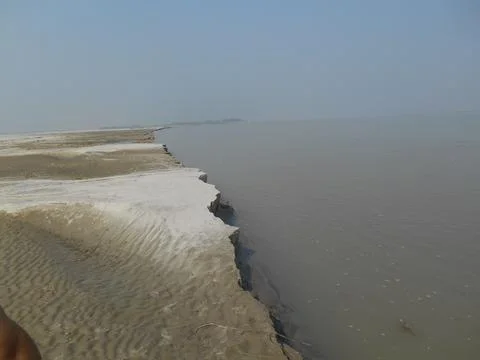 Beachside scenery view. Foto stock