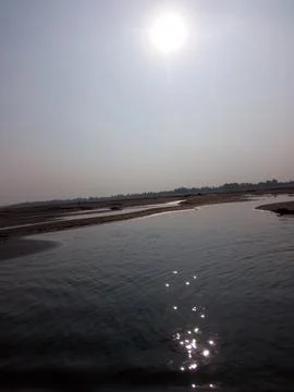 Beachside scenery view. Foto stock