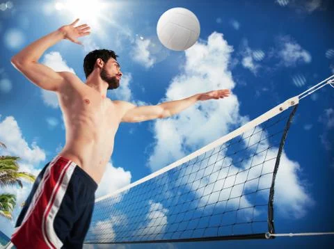 Beachvolley Stock Photos