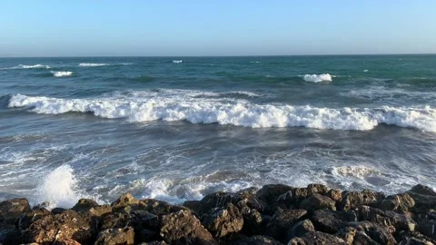 Beach/waves/mar/ola Vidéo 140909848