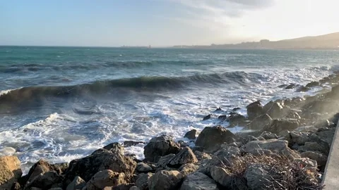 Beach/waves/mar/playa/ola Vidéo 140909825