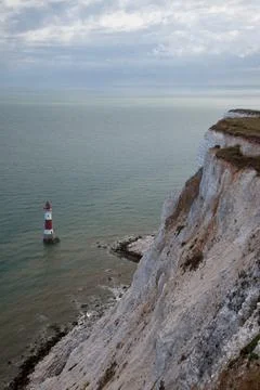 Beachy Head Lighthouse 04 Stock Photos