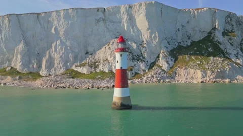 Beachy Head Lighthouse Dolly-out 動画素材 280467521