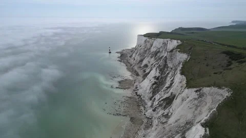 Beachy Head Lighthouse Stock Footage 261237910