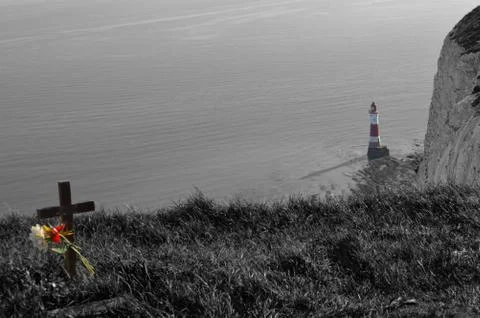 Beachy head lighthouse 写真素材