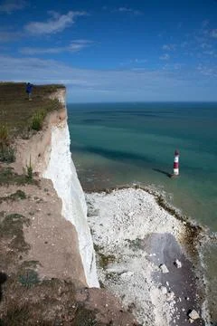 Beachy Head Lighthouse Stock Photos