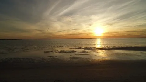 Beachy sunset Stock Footage 90670031
