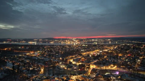 Beacon-city-sunset-timelapse Stock Footage 169244555