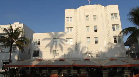 Beacon Hotel in Miami Beach Stock Footage 39460580