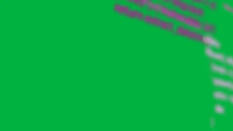 Bead drop starting pink code rain, beads and text falling, breaking, showing Stock Footage 329532065