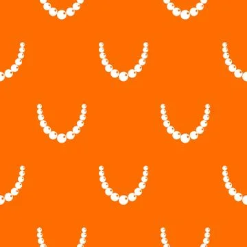 Bead pattern seamless Illustrazione stock