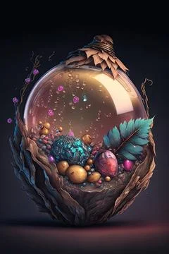 Bead of refreshment Stock Illustration