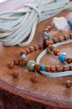 Beads  bracelet Stock Photos