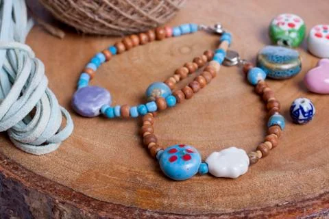 Beads  bracelet Stock Photos