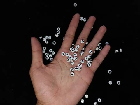 Beads for bracelets Stock Photos