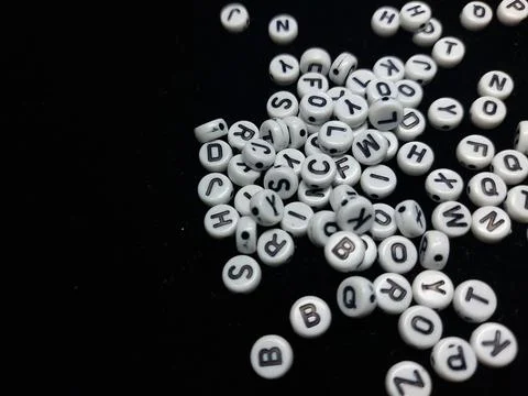 Beads for bracelets Stock Photos