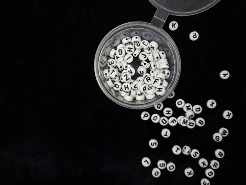 Beads for bracelets Stock Photos