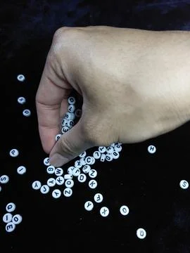 Beads for bracelets Stock Photos