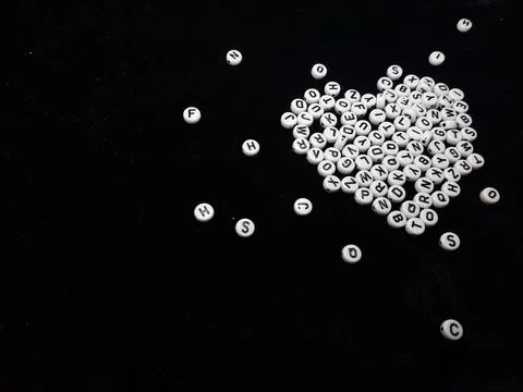 Beads for bracelets Foto stock
