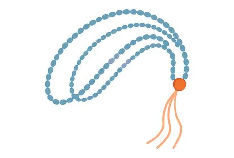 Beads Concept Illustration Stock Illustration