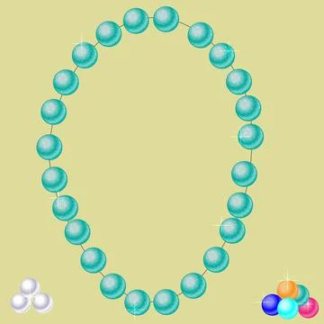 Beads Stock Illustration