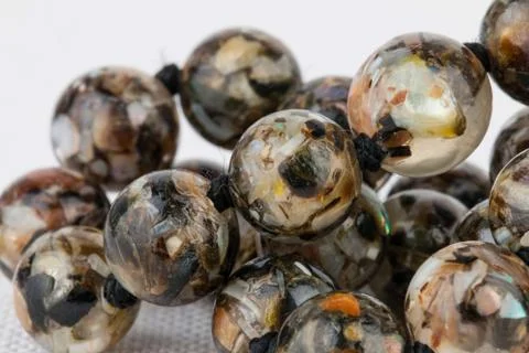 Beads jewelry. Foto stock