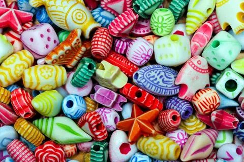 Beads macro Close up shot of multi color beads Copyright: xZoonar.com/Balo... Stock Photos
