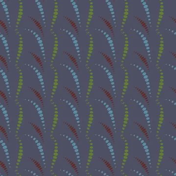 Beads pattern Stock Illustration