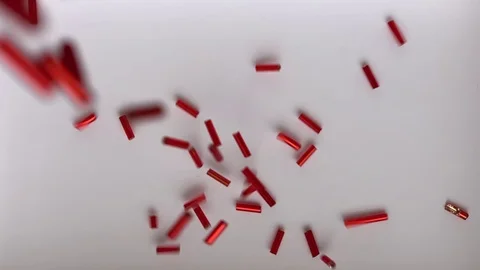 Beads shimmer Stock Footage 119987548