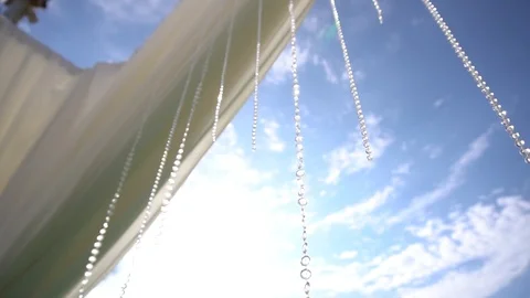 Beads in the wind2 Stock Footage 101013367